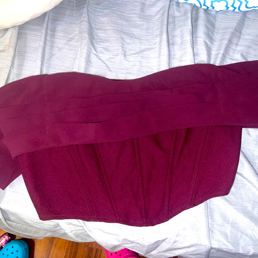 corset crop top